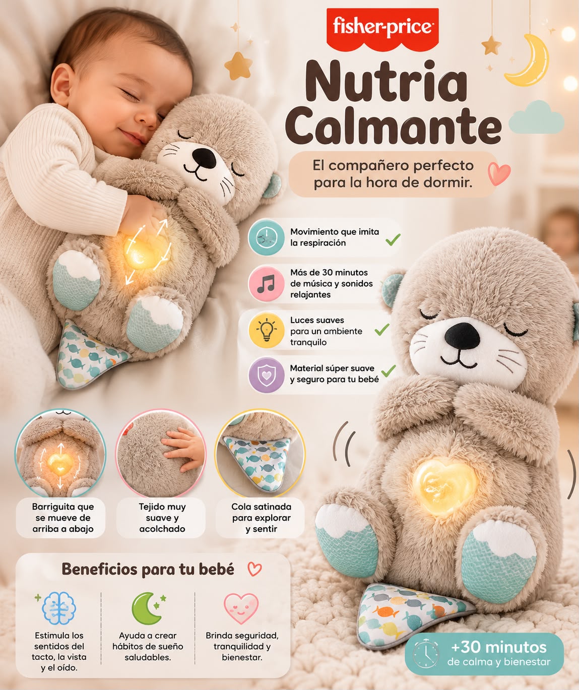 Peluche de Nutria de relajación