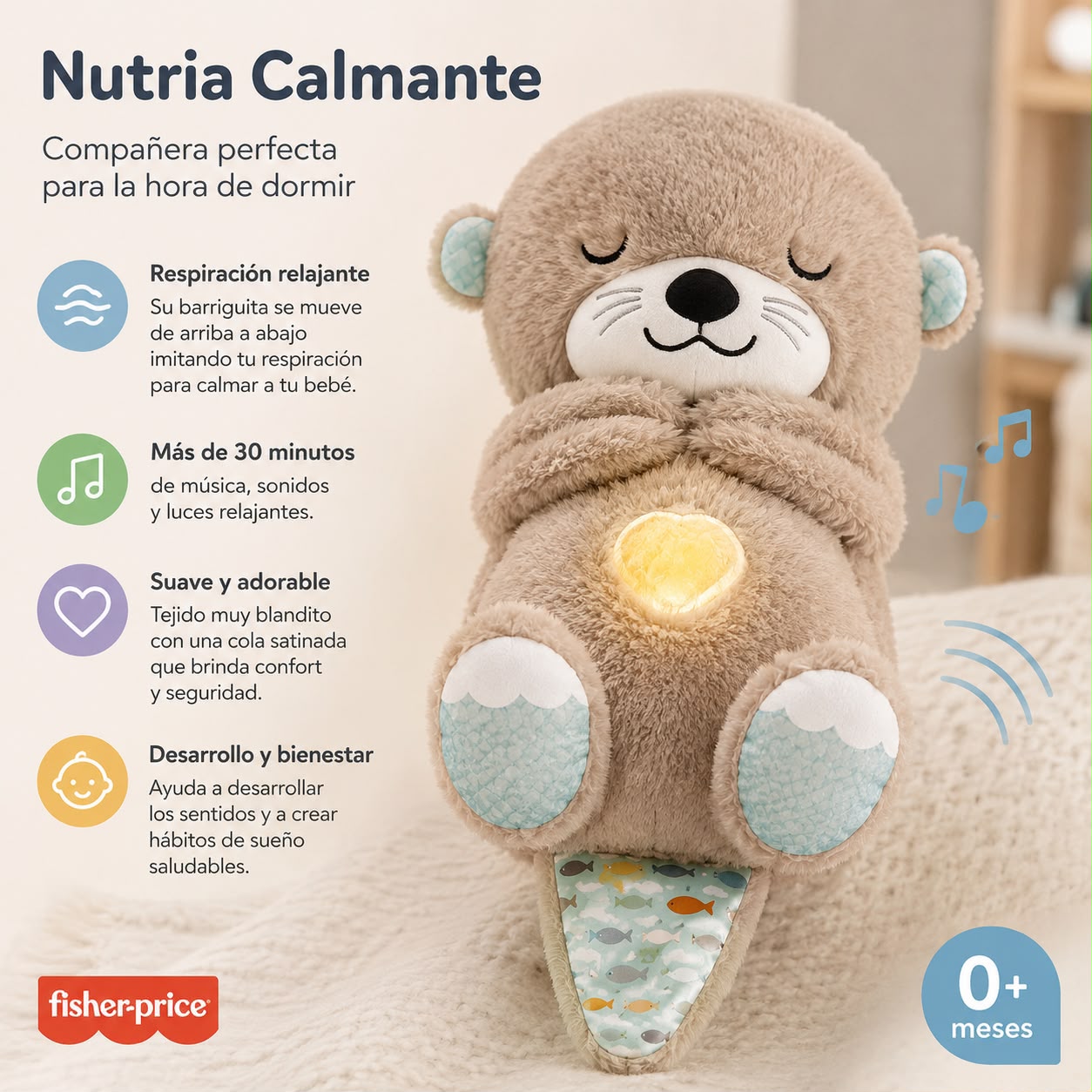 Peluche de Nutria de relajación